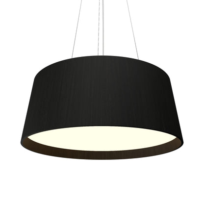 Conical 296 LED Pendant Light in Charcoal.