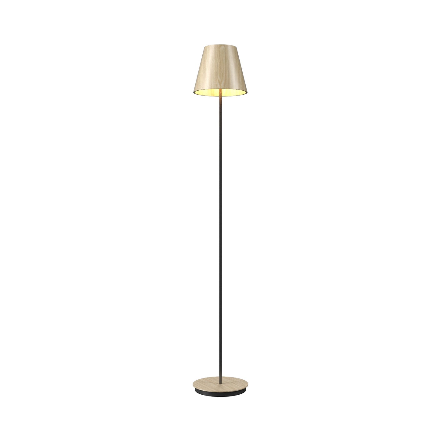 Conical 3053 Floor Lamp in Sand.