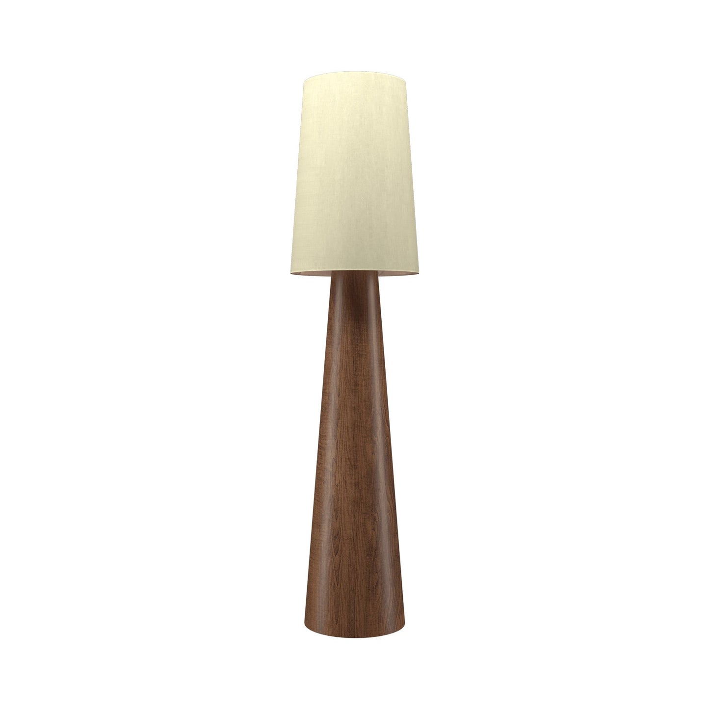 Conical 3062 Floor Lamp in Imbuia.