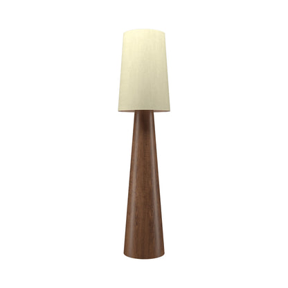 Conical 3062 Floor Lamp in Imbuia.