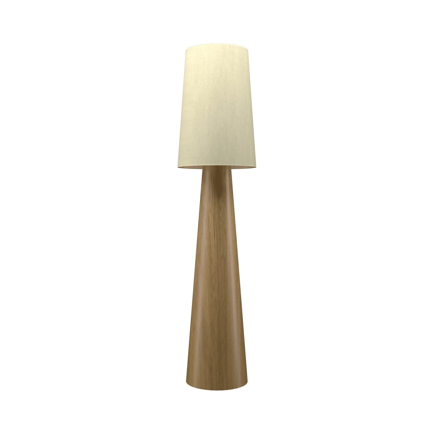 Conical 3062 Floor Lamp in Louro Freijo.