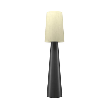 Conical 3062 Floor Lamp in Organic Lead Grey.