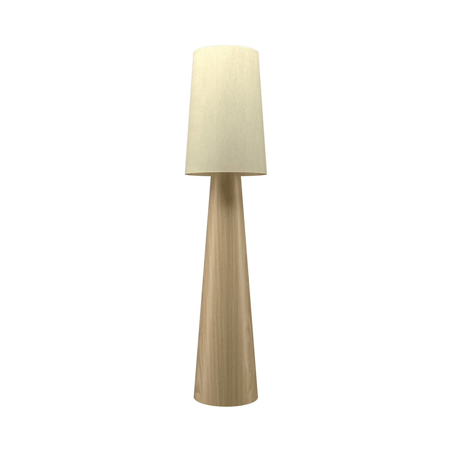 Conical 3062 Floor Lamp in Sand.