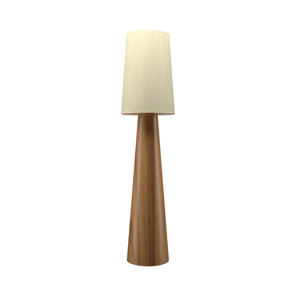Conical 3062 Floor Lamp in Teak.
