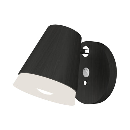 Conical 4138 Wall Light in Charcoal.