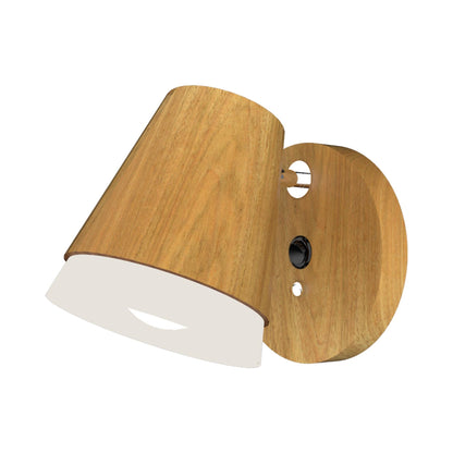 Conical 4138 Wall Light in Louro Freijo.