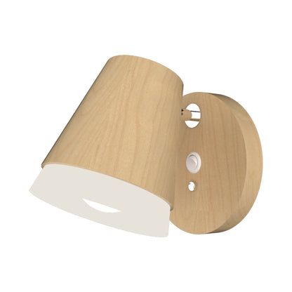Conical 4138 Wall Light in Maple.
