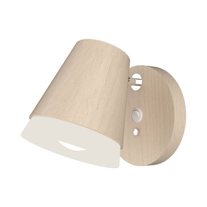 Conical 4138 Wall Light in Organic Cappuccino.