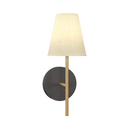Conical 4209 Wall Light in Organic Lead Grey.