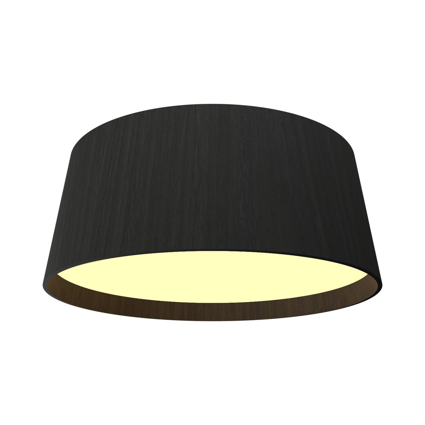 Conical 5098 LED Flush Mount Ceiling Light in Charcoal.