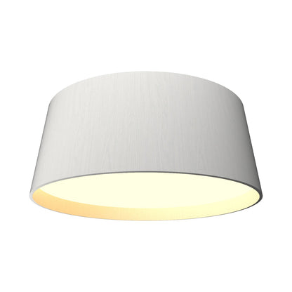Conical 5098 LED Flush Mount Ceiling Light in Organic White.