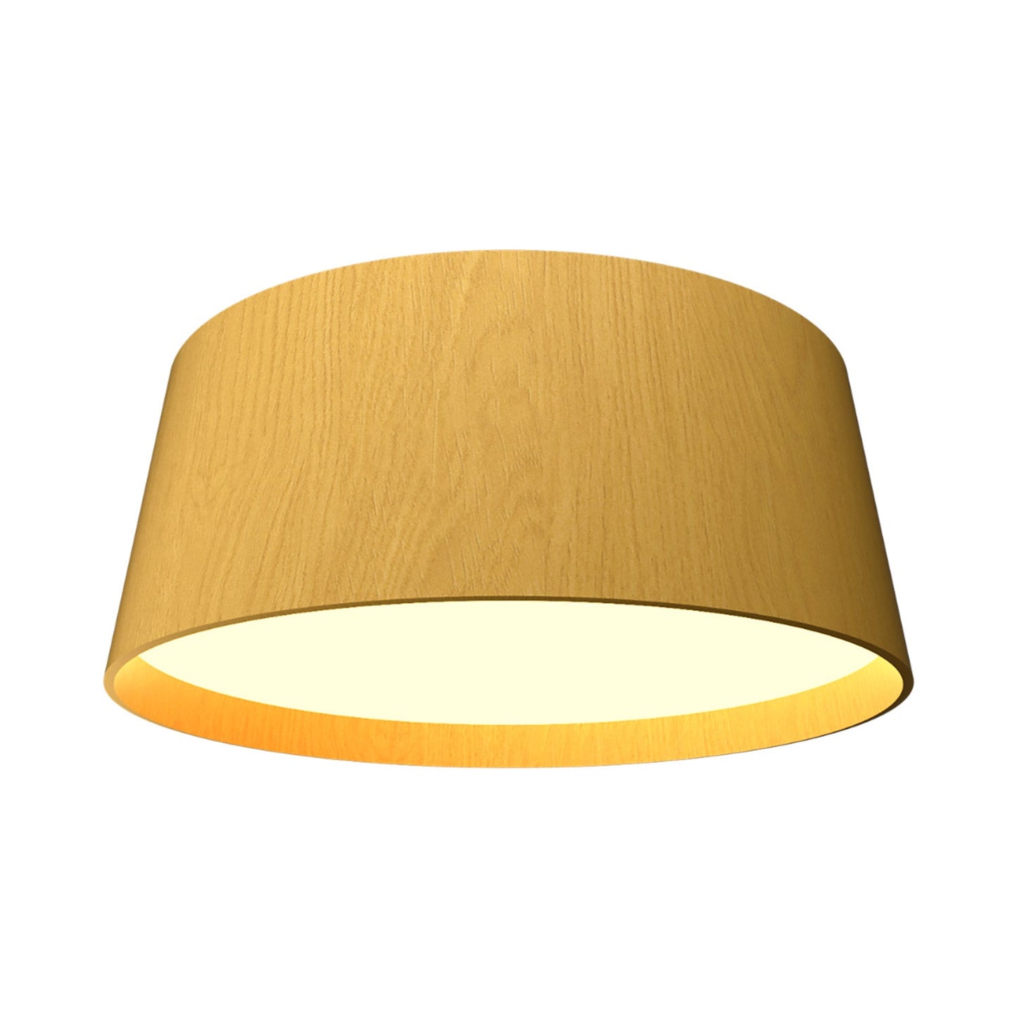 Conical 5098 LED Flush Mount Ceiling Light in Organic Gold.