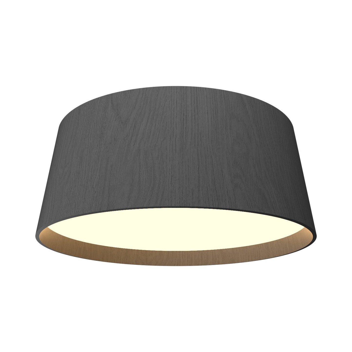 Conical 5098 LED Flush Mount Ceiling Light in Organic Lead Grey.