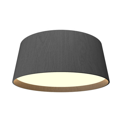 Conical 5098 LED Flush Mount Ceiling Light in Organic Lead Grey.