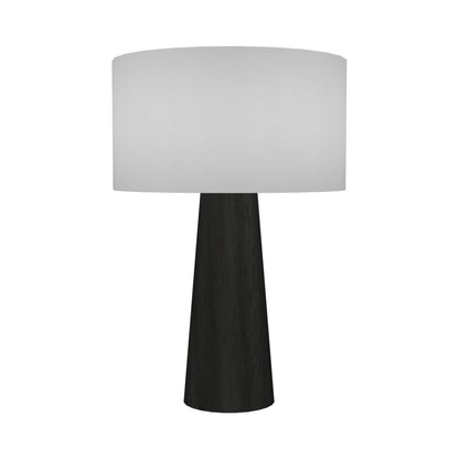 Conical 702 Table Lamp in Charcoal (18.11-Inch).