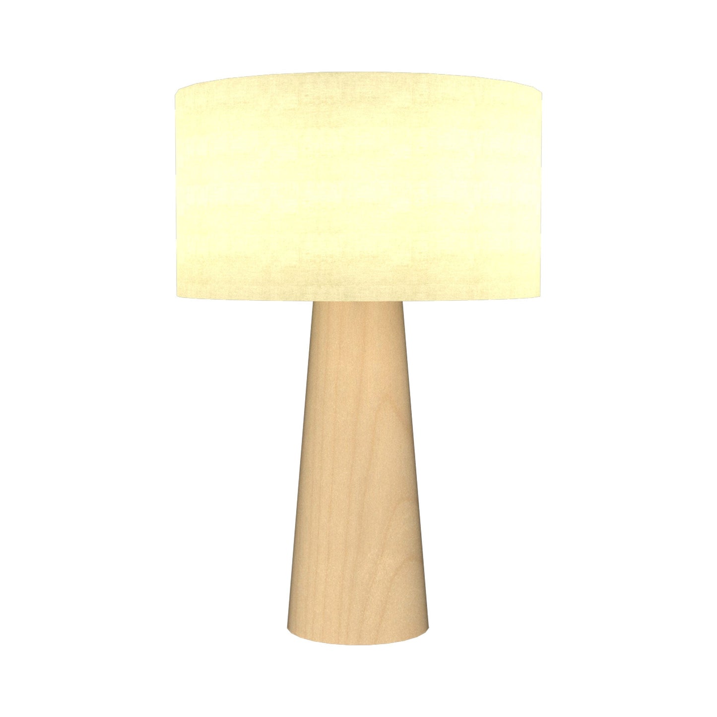 Conical 702 Table Lamp in Maple (18.11-Inch).