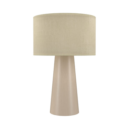 Conical 702 Table Lamp in Organic Cappuccino (18.11-Inch).