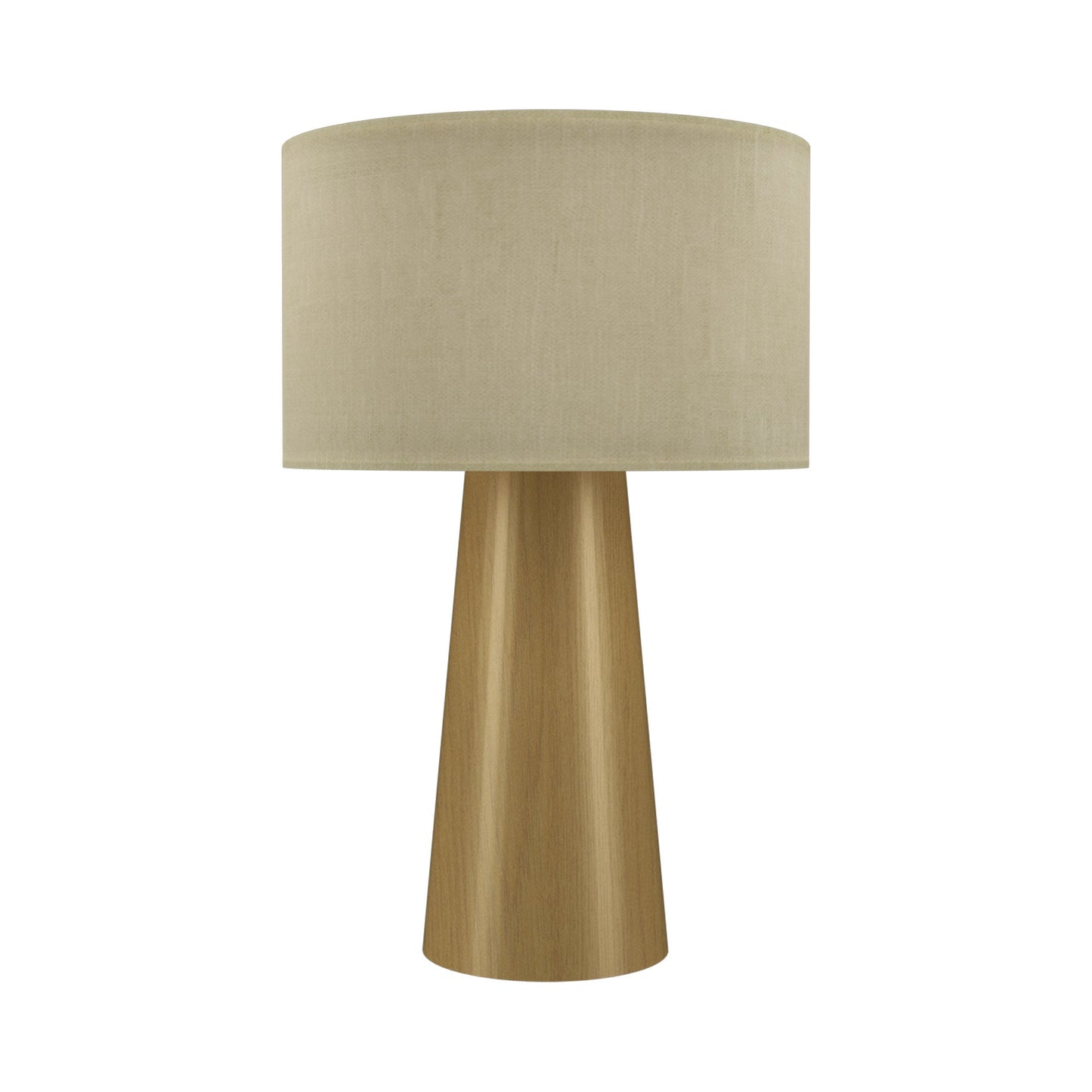 Conical 702 Table Lamp in Organic Gold (18.11-Inch).