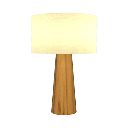 Conical 702 Table Lamp in Teak (18.11-Inch).