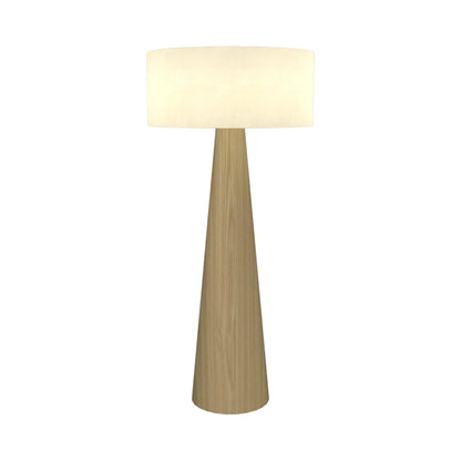 Conical Floor Lamp in Sand.