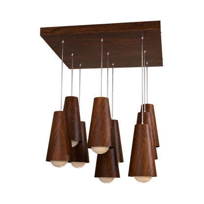 Conical Multi Light Pendant Light.