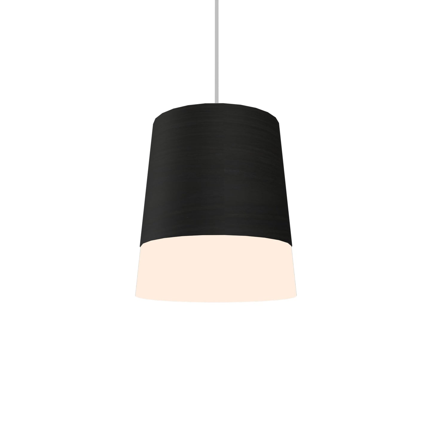 Conical Pendant Light in Charcoal (Small).