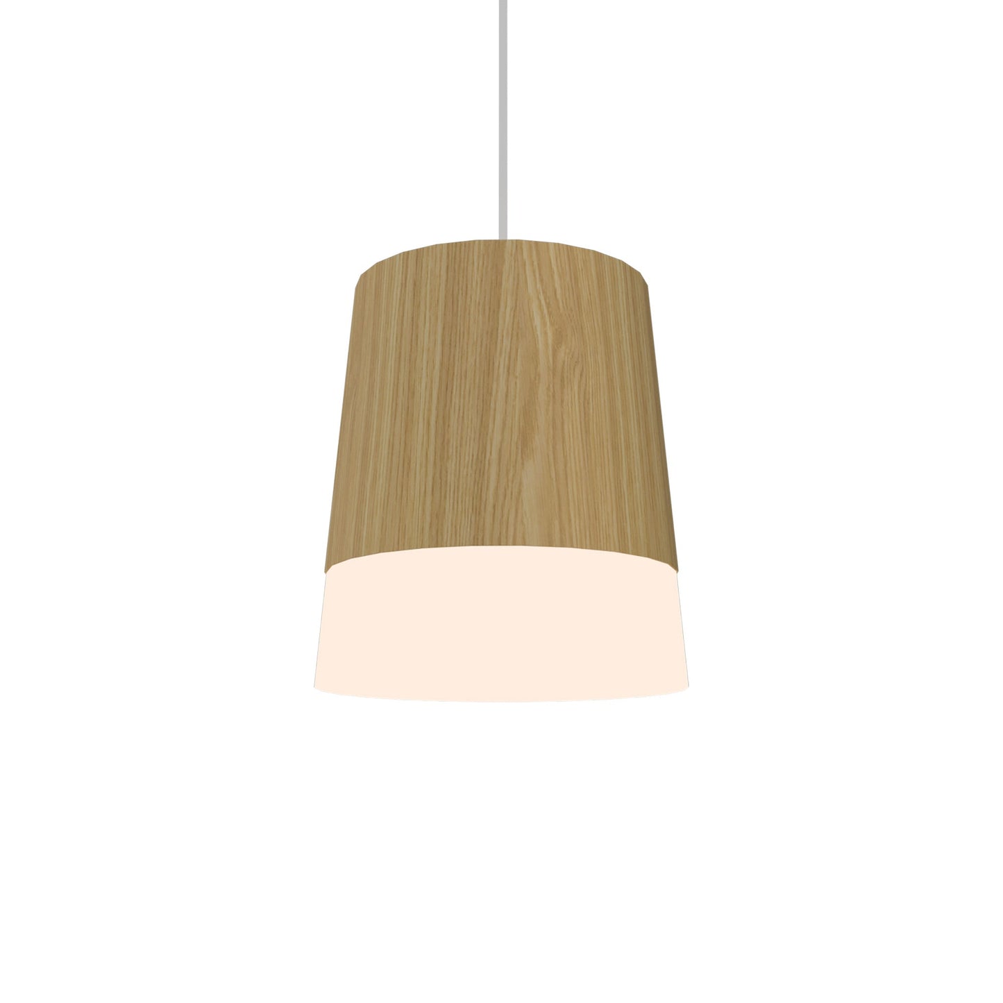Conical Pendant Light in Sand (Small).