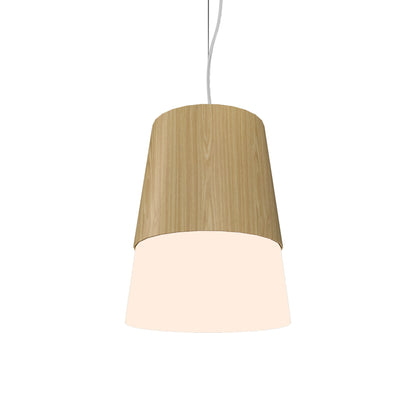 Conical Pendant Light in Sand (Large).