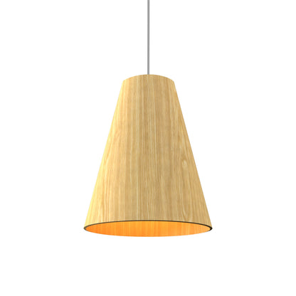 Conical Simple Pendant Light in Sand.