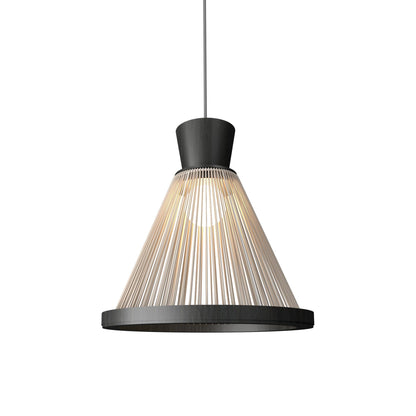 Corda 153 Pendant Light in Charcoal (13.39-Inch).