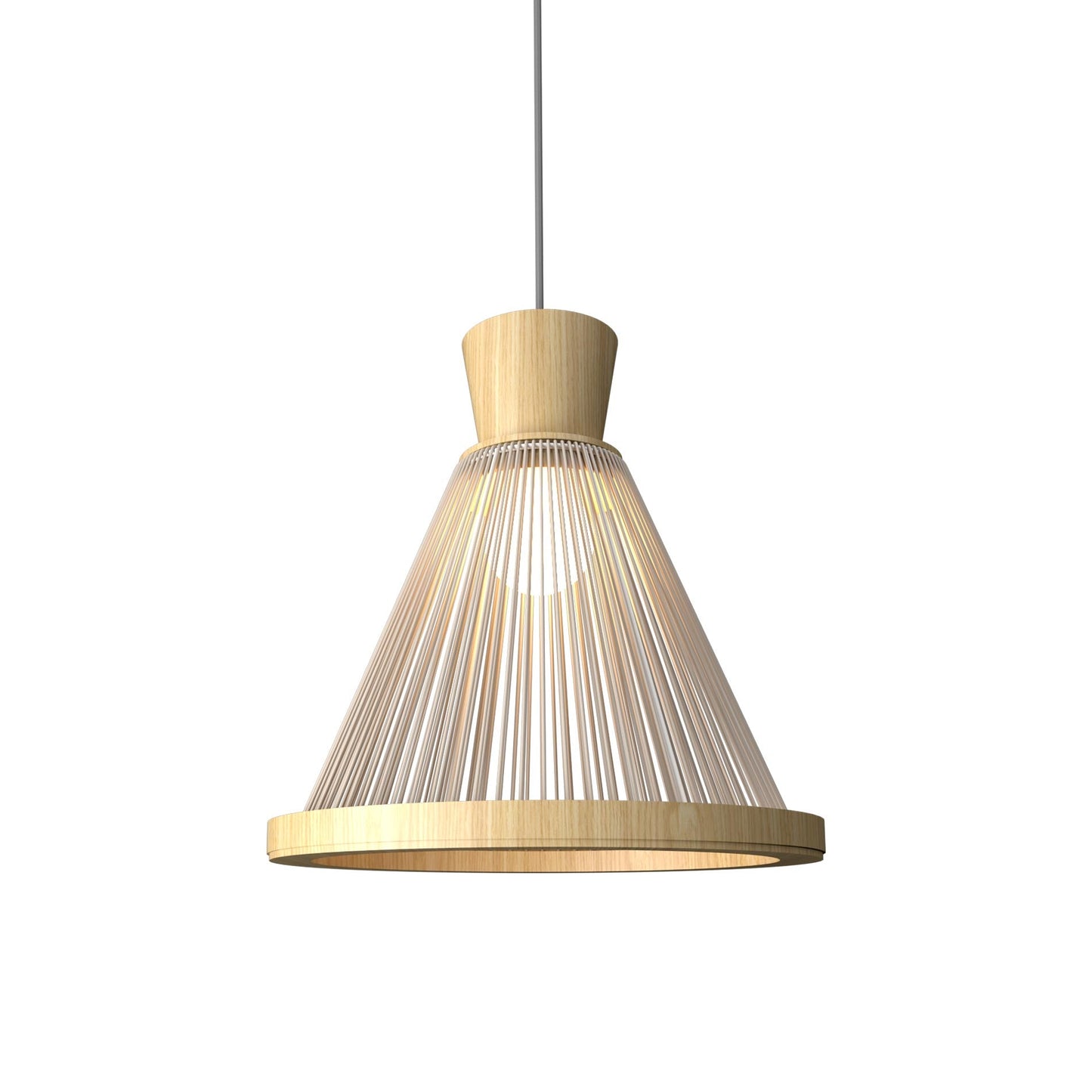 Corda 153 Pendant Light in Sand (13.39-Inch).