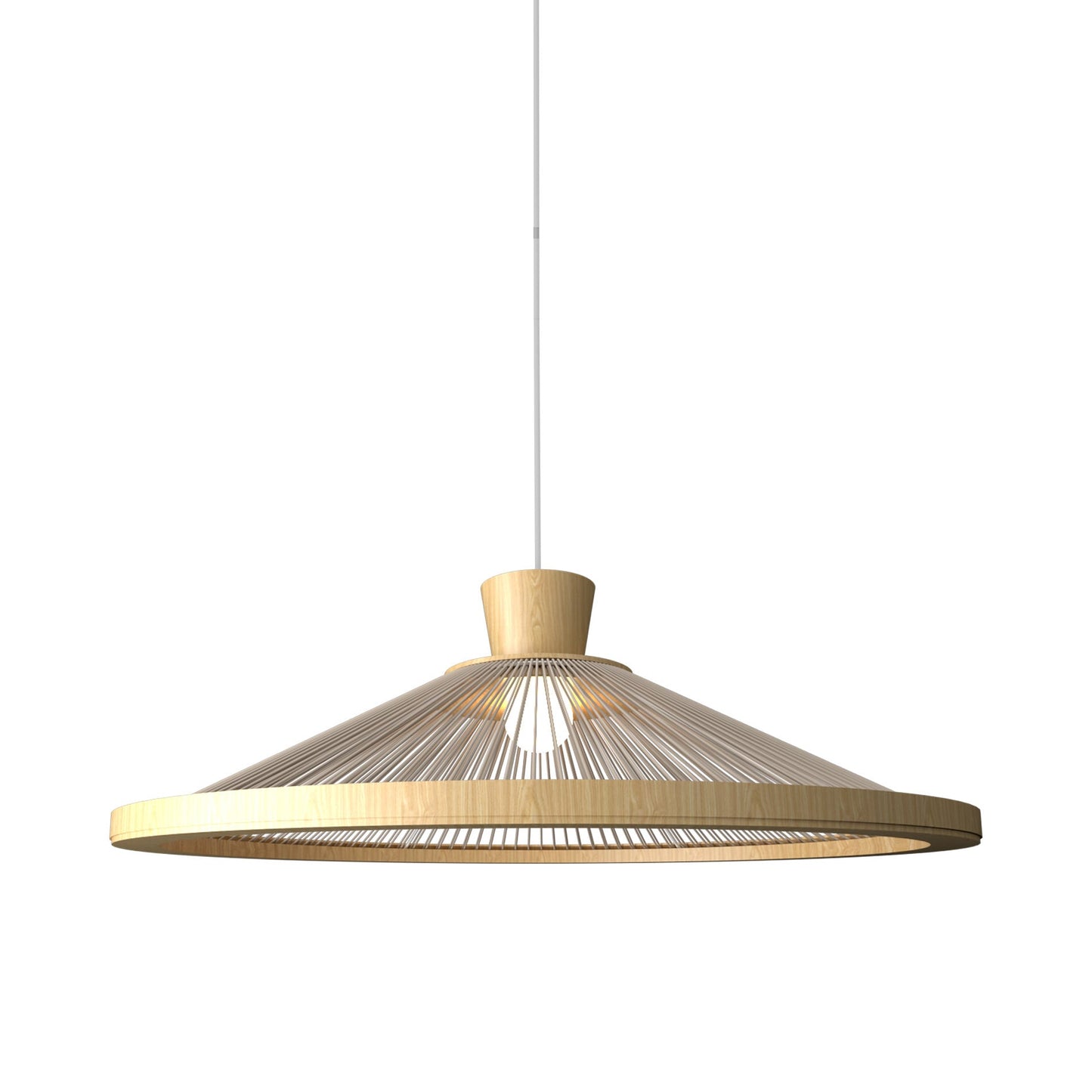 Corda 153 Pendant Light in Sand (26.77-Inch).