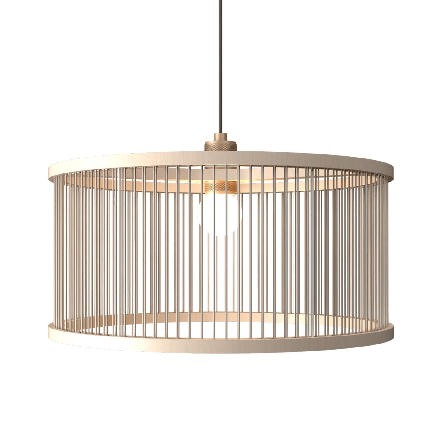 Corda 1537 Pendant Light in Organic Cappuccino.