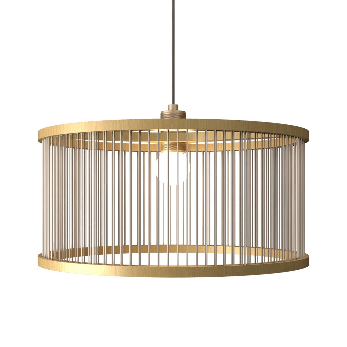 Corda 1537 Pendant Light in Organic Gold.