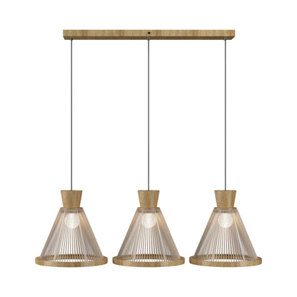 Corda 1538 Pendant Light in Louro Freijo.