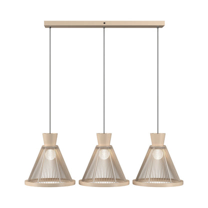 Corda 1538 Pendant Light in Organic Cappuccino.