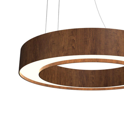 Cylindrical 12 LED Pendant Light in Detail.