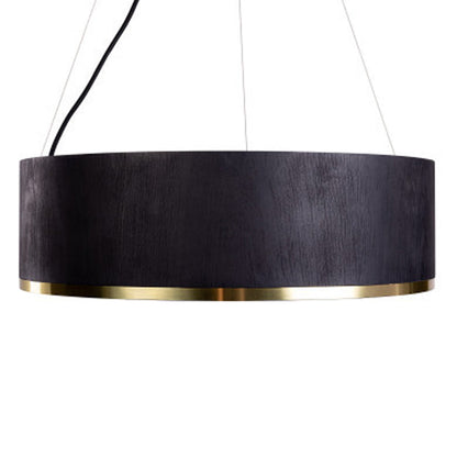 Cylindrical 155 LED Pendant Light in Detail.