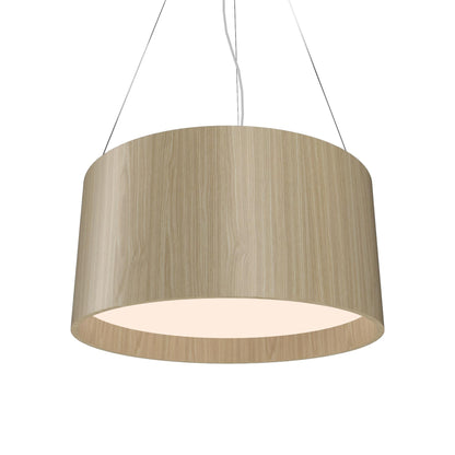 Cylindrical 201 Pendant Light in Sand (15.75-Inch).