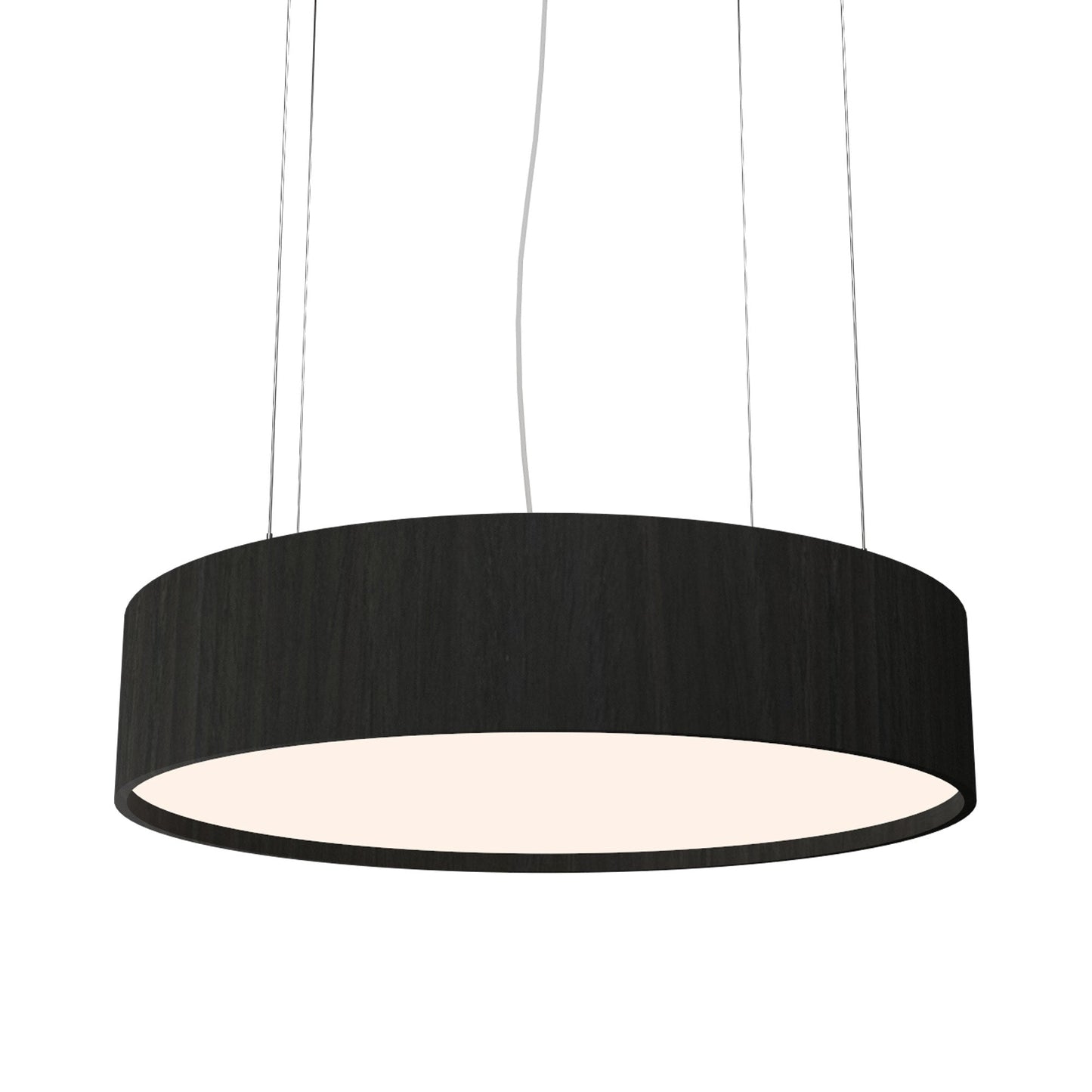Cylindrical 23 Pendant Light in Charcoal (19.69-Inch).