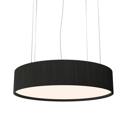 Cylindrical 23 Pendant Light in Charcoal (19.69-Inch).