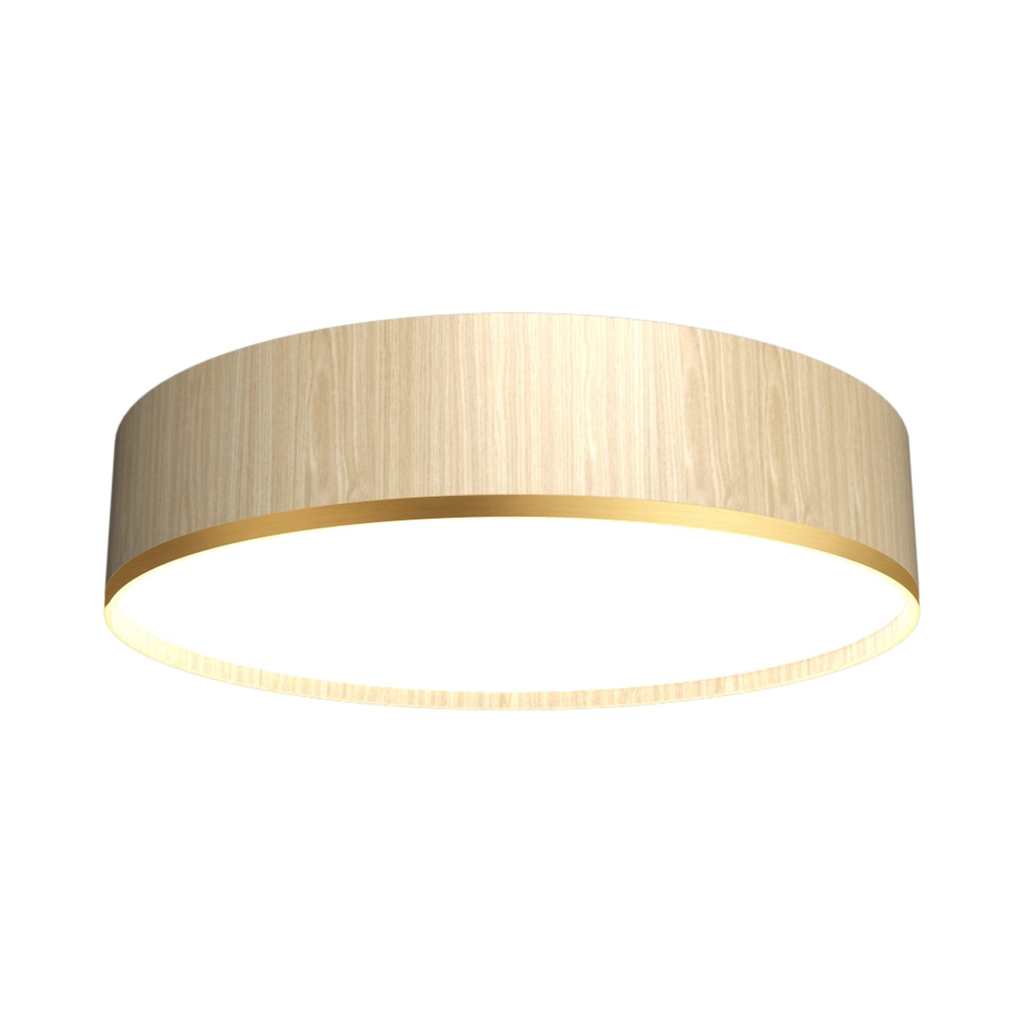 Cylindrical 51 LED Flush Mount Ceiling Light in Sand (13.78-Inch).