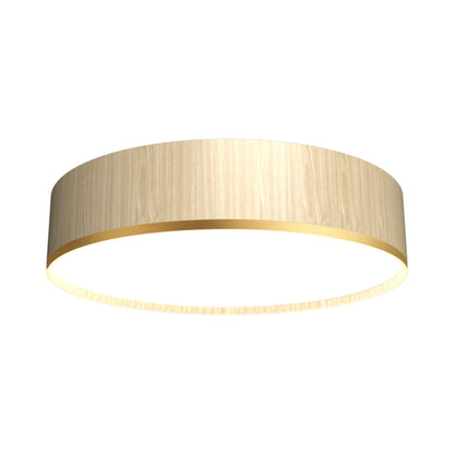Cylindrical 51 LED Flush Mount Ceiling Light in Sand (13.78-Inch).