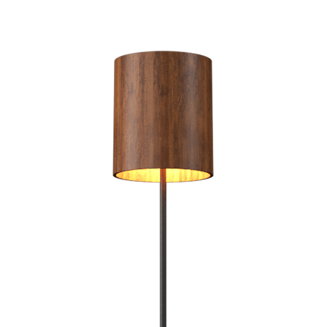 Cylindrical Floor Lamp in Detail.