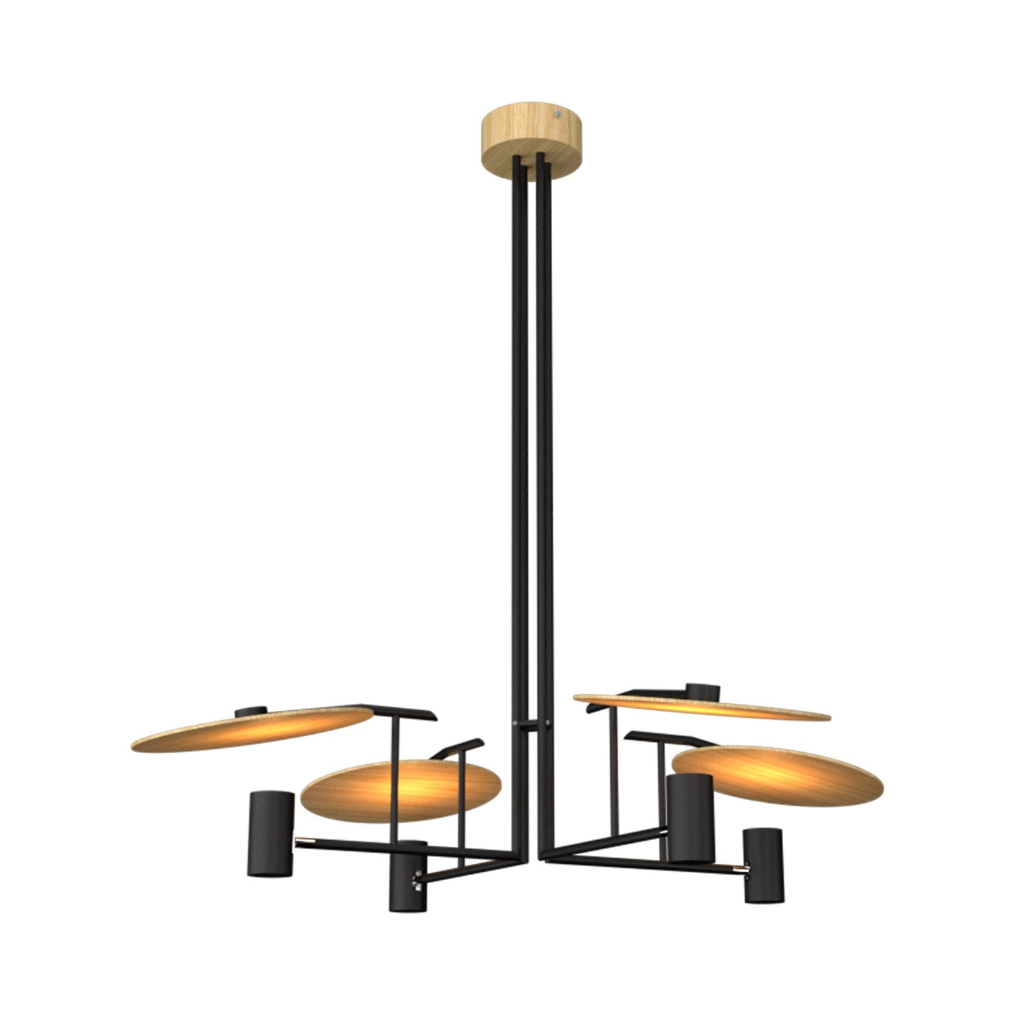 Dot Chandelier in Sand.