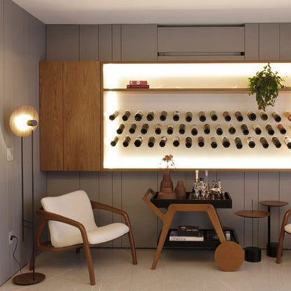 Dot Floor Lamp in living room.