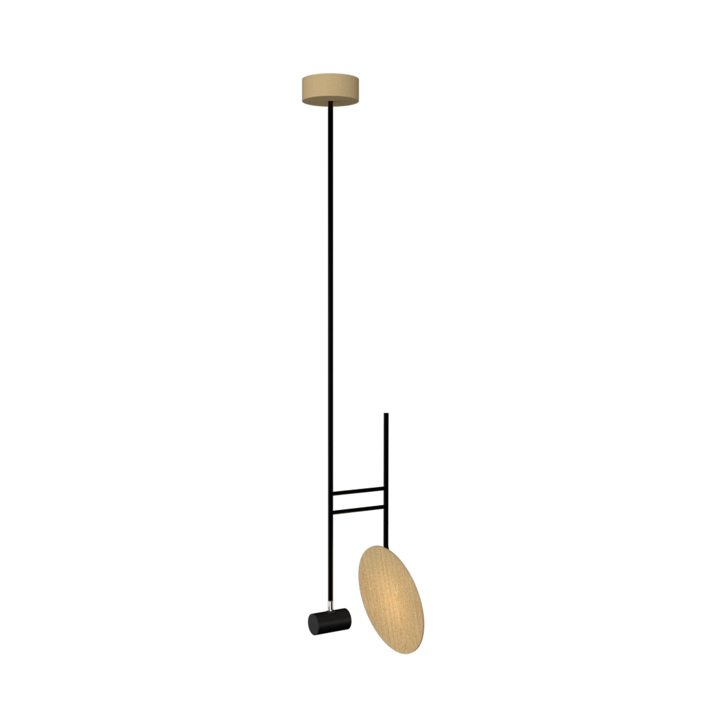 Dot Pendant Light in Sand.