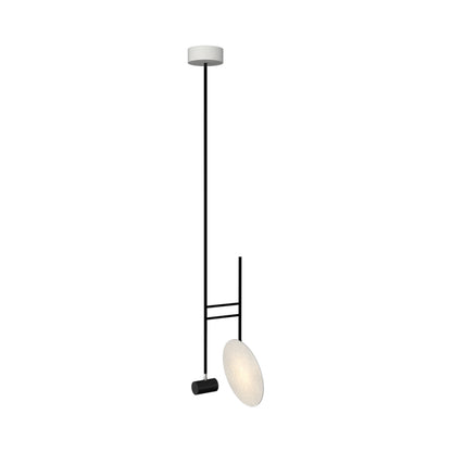 Dot Pendant Light in Organic White.