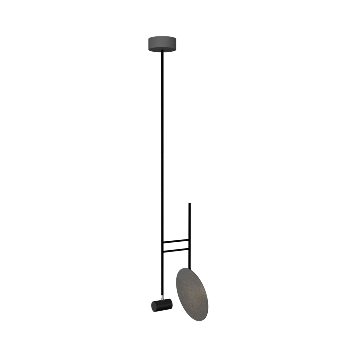 Dot Pendant Light in Organic Lead Grey.
