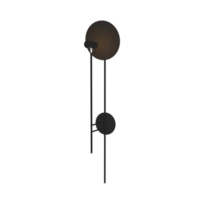 Dot Vertical Wall Light in Organic Lead Grey.